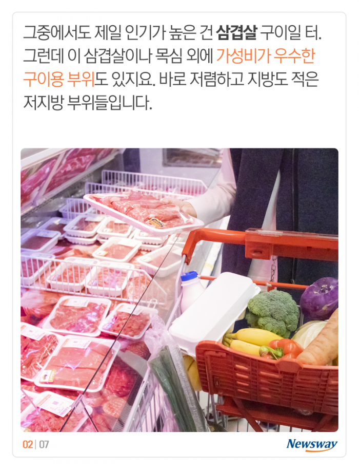 삼겹살도 좋지만 가성비 우수한 이 부위들 어때요? 기사의 사진