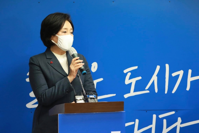 박영선 더불어민주당 서울시장 후보. 사진=박영선 캠프