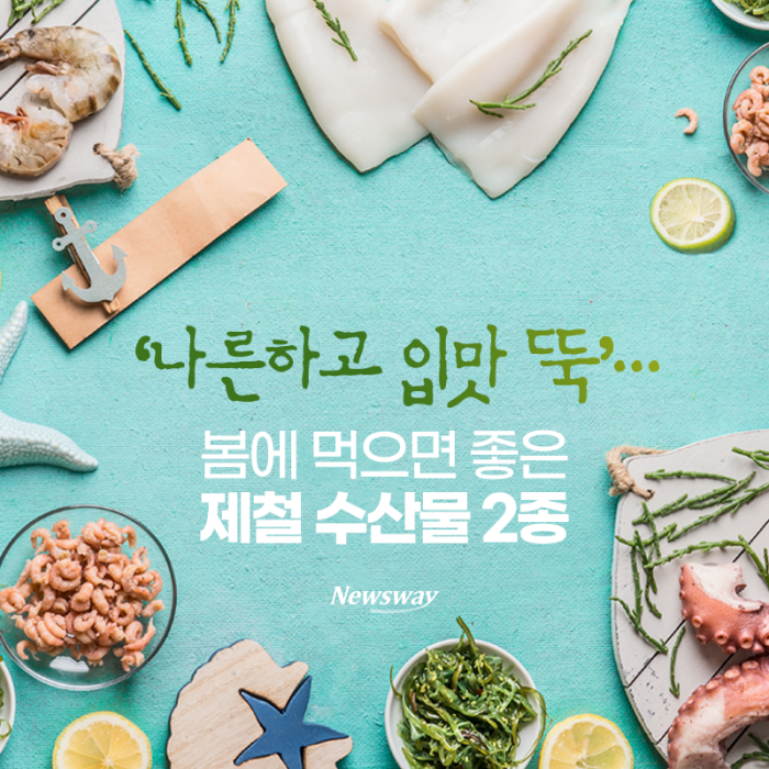 ‘나른하고 입맛 뚝’···봄에 먹으면 좋은 제철 수산물 2종 기사의 사진