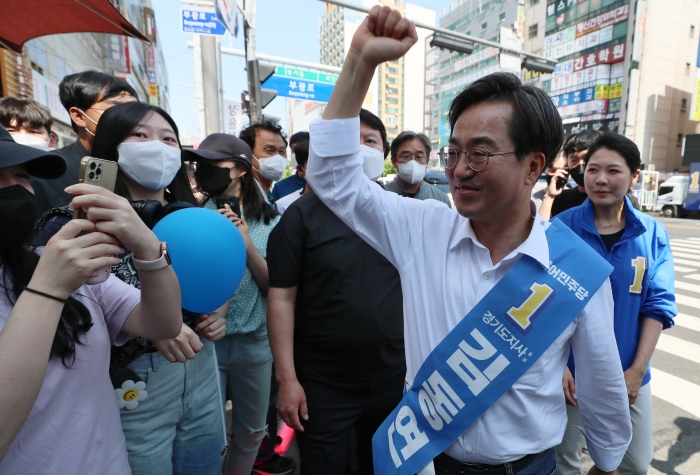  경기지사, 초접전 끝에 김동연 당선 확실···김은혜에 막판 역전승