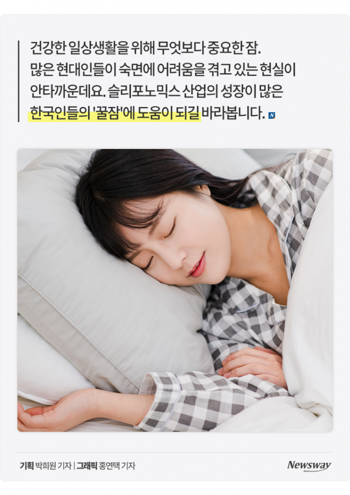"꿀잠이 대세?" 폭풍 성장 중인 '이 시장' 기사의 사진