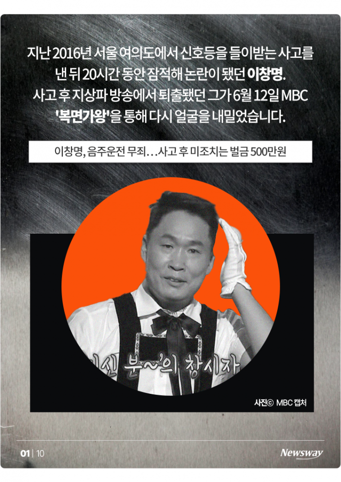 이창명·홍진영·서예지, 스리슬쩍 복귀···승리·고영욱은? 기사의 사진