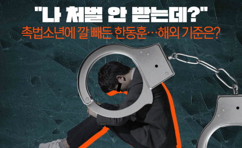 "나 처벌 안 받는데?" 촉법소년에 깔 빼든 한동훈···해외 기준은?