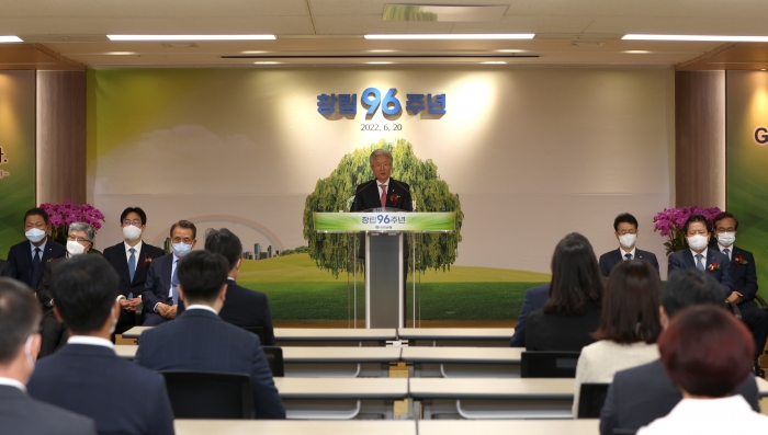 창립96주년 맞은 유한양행···"글로벌 제약 50대 기업으로 나아가야" 기사의 사진