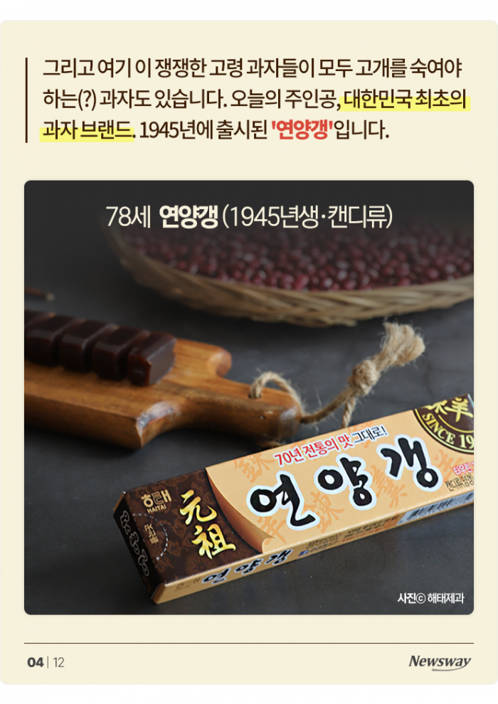고인물 중의 고인물, 내일모레 여든이라는 '이 과자' 기사의 사진