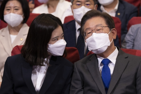 박지현 "폭력 팬덤 원조는 '극렬 문파'···이재명, 고초 겪은 대표 정치인"