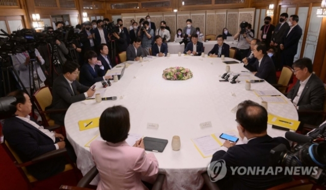 고위당정협의회. 사진=연합뉴스 제공.