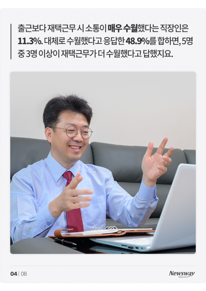 코로나로 어쩔 수 없이 했던 재택근무···오히려 좋아? 기사의 사진