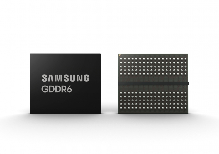 삼성전자가 업계 최고 속도인 '24Gbps GDDR6(Graphics Double Data Rate) D램'을 개발했다. 사진=삼성전자 제공
