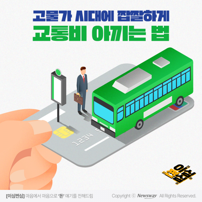 고물가 시대에 짭짤하게 교통비 아끼는 법 기사의 사진