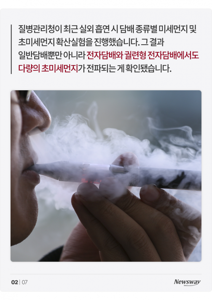 전담은 간접흡연 괜찮은 거 아니었어? 기사의 사진