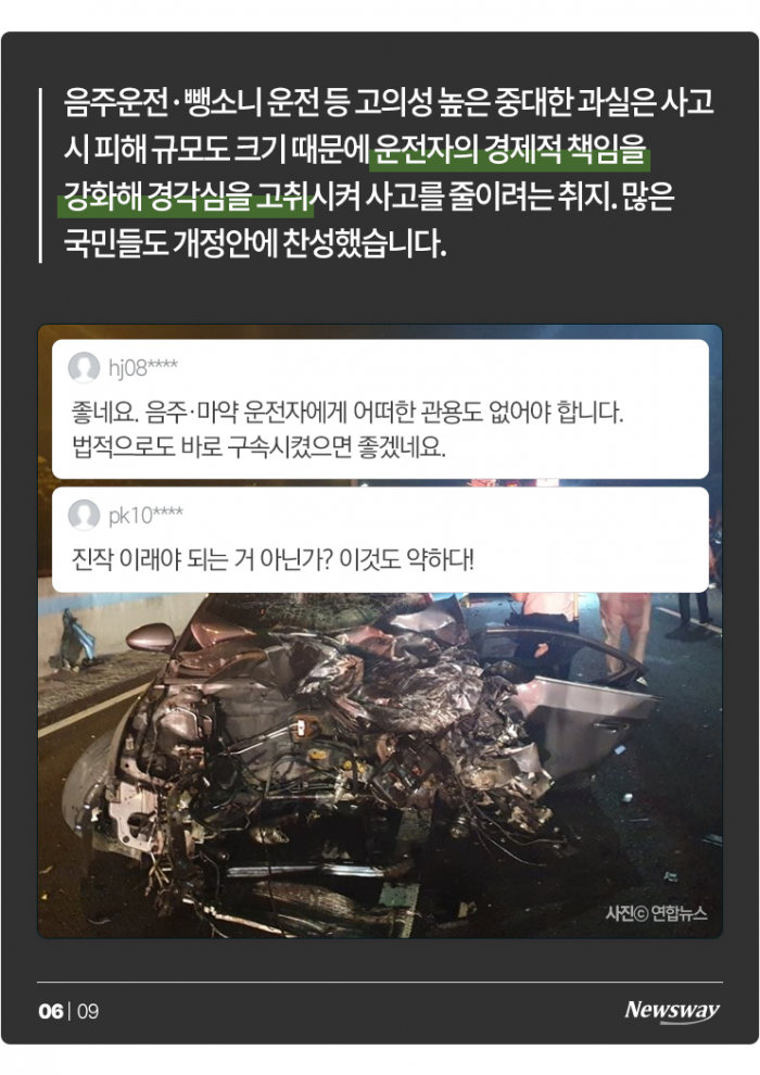 이제부터 음주운전 사고 내면 '빈털터리' 된다 기사의 사진