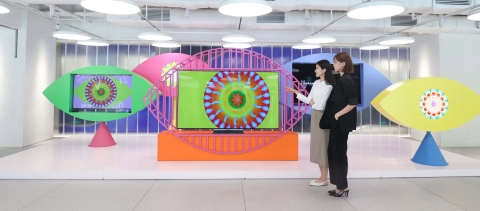"고급 인테리어와 조화" LG전자, 올레드 TV 특별 전시회