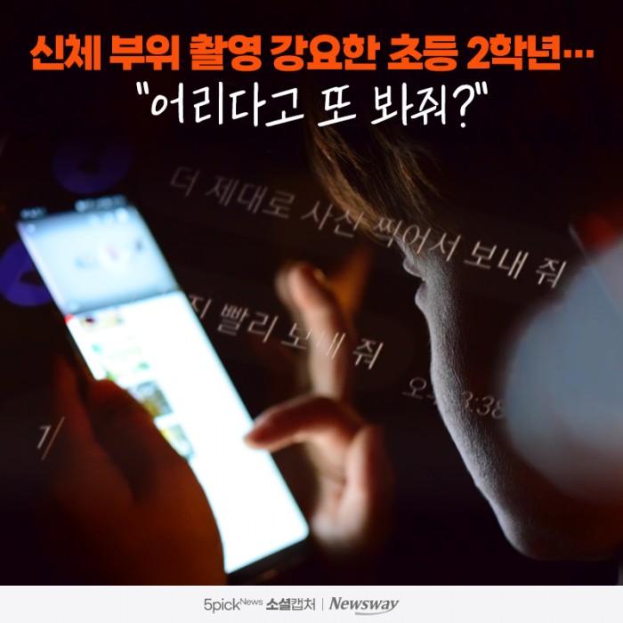  신체 부위 촬영 강요한 초등 2학년···"어리다고 또 봐줘?" 기사의 사진