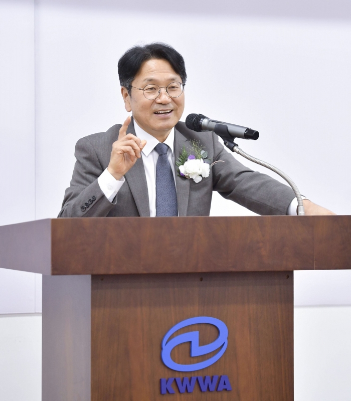 강기정 광주광역시장 제12대 한국상하수도협회장 취임