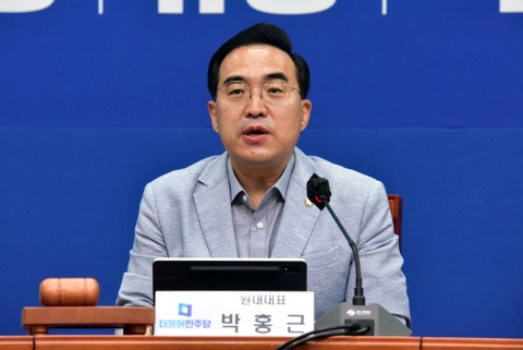 박홍근 "윤 대통령에 전면적 인적쇄신 강력 촉구···유일한 해법"