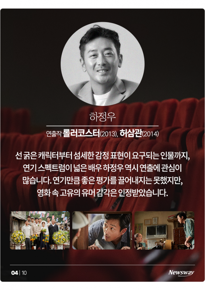 '답답해서 내가 찍는다' 메가폰 직접 잡는 국내 배우들 기사의 사진