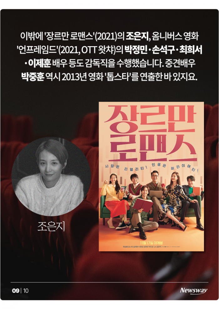 '답답해서 내가 찍는다' 메가폰 직접 잡는 국내 배우들 기사의 사진