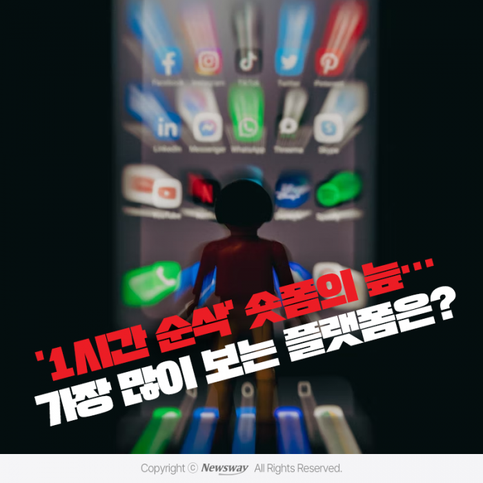 '1시간 순삭' 숏폼의 늪···가장 많이 보는 플랫폼은? 기사의 사진