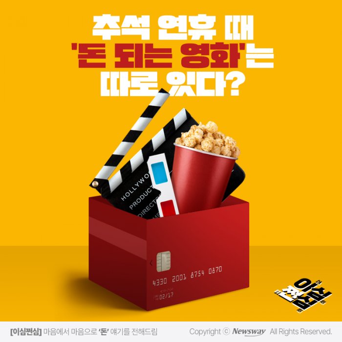 추석 연휴 때 '돈 되는 영화'는 따로 있다? 기사의 사진