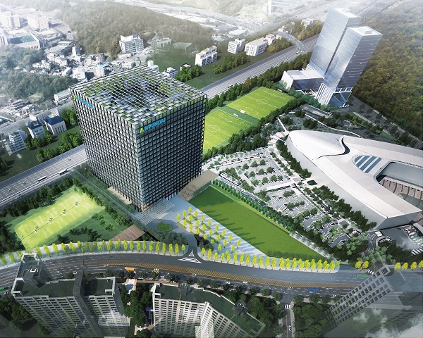 현대중공업 글로벌 R&D 센터(GRC)조감도. 사진=현대중공업그룹 제공