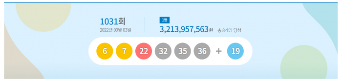 사진=로또 동행복권 홈페이지 캡처