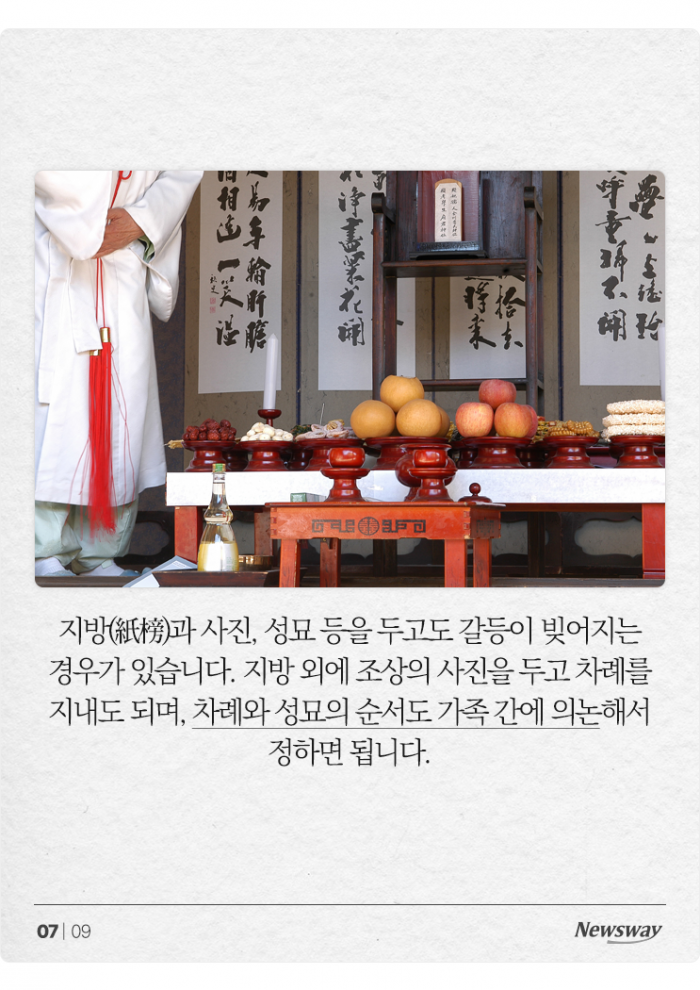'전 부치기 멈춰' 그 차례상은 우리 예법이 아니었습니다 기사의 사진