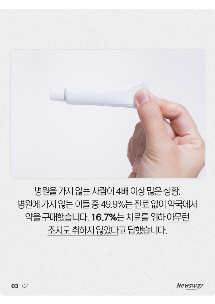무좀 치료한다고 ○○에 발 담그면 큰일납니다 기사의 사진