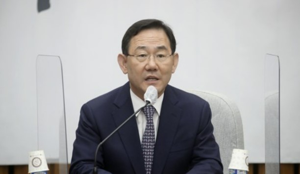 주호영 국민의힘 원내대표가 20일 국회에서 열린 원내대책회의에서 발언하고 있다. 사진/ 국회사진기자단