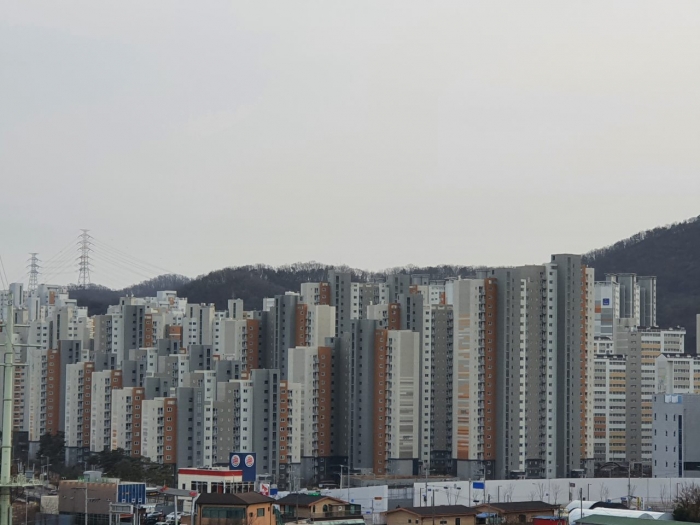 수도권의 아파트 단지. 기사 내용과 무관. 사진=장귀용 기자