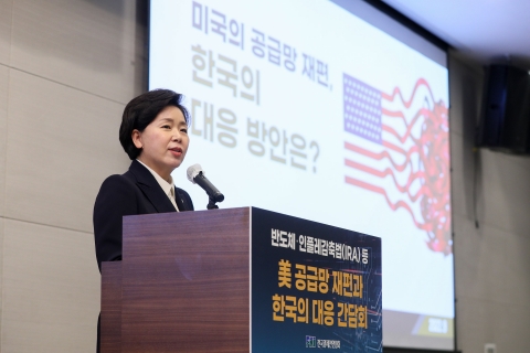 바이든 IRA 압박에···양향자 "한국, EU·일본과 공조로 대응해야"