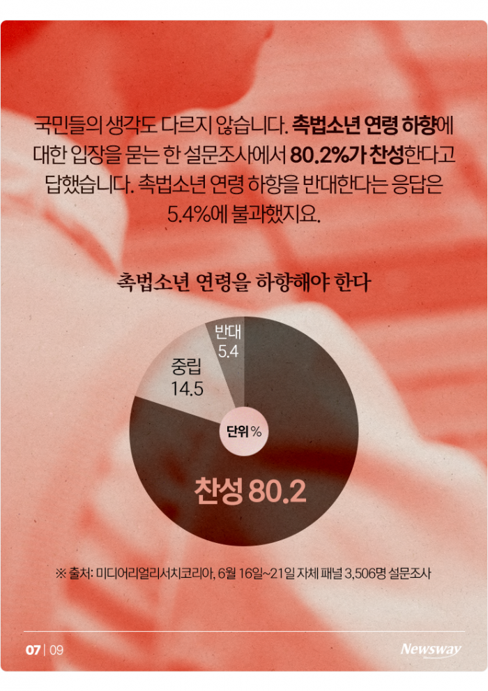 촉법소년 연령 하향에 반대하는 인권위는 '가해자인권위원회'? 기사의 사진