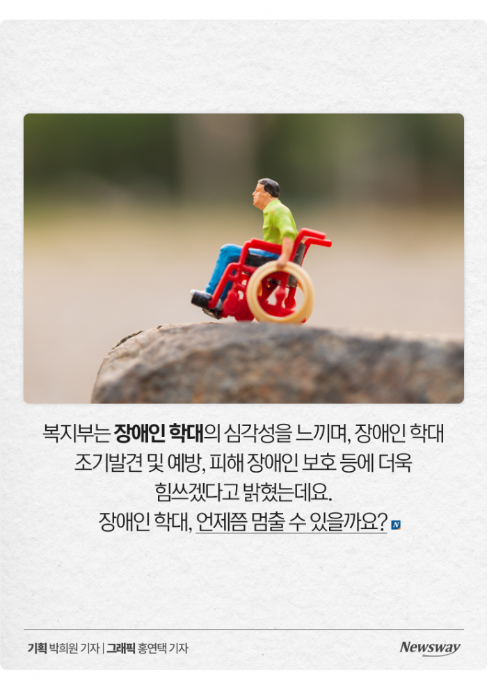 아는 사람이 더 무서운 '장애인 학대'···누가 어떻게 괴롭혔나 기사의 사진