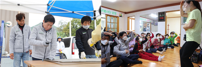 공영민 고흥군수, 어깨동무봉사단 활동에 동참 기사의 사진