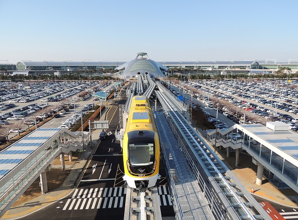 인천국제공항 도시형 자기부상열차. 사진=현대로템 제공