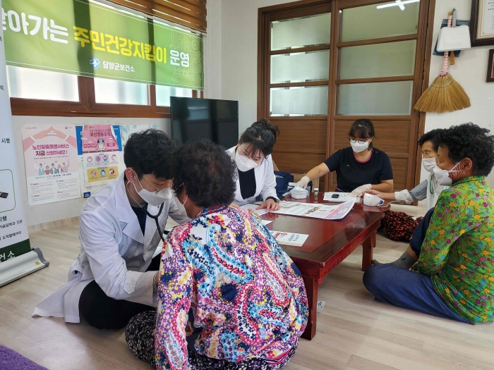 담양군, 찾아가는 주민건강지킴이 운영 '호평' 기사의 사진