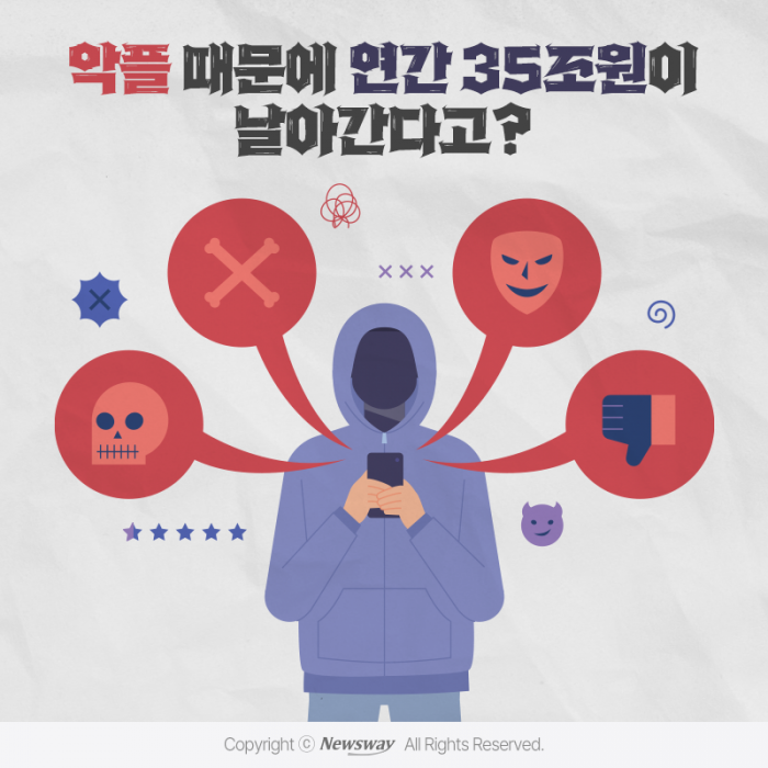 악플 때문에 연간 35조원이 날아간다고? 기사의 사진