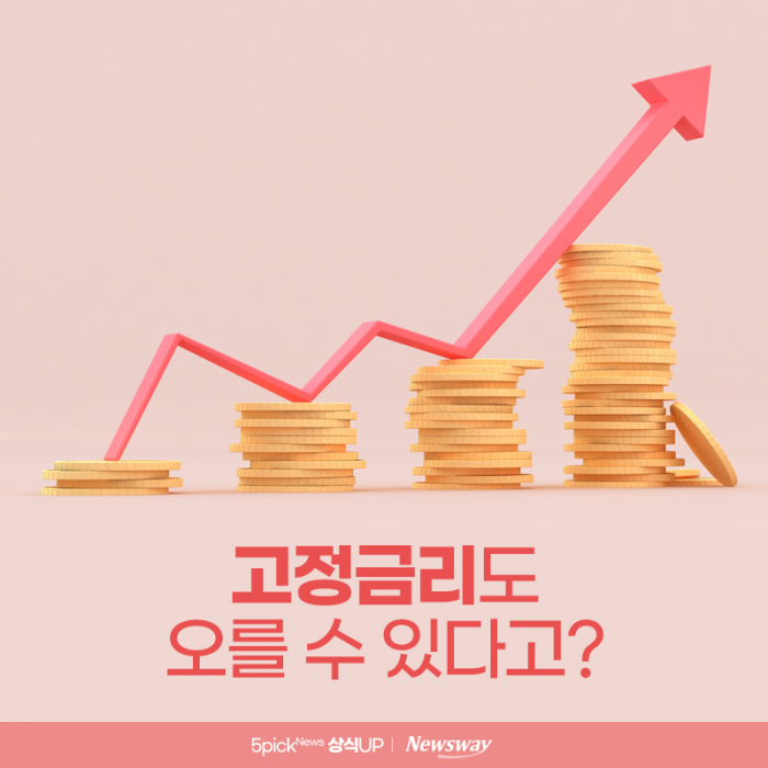 고정금리도 오를 수 있다고? 기사의 사진