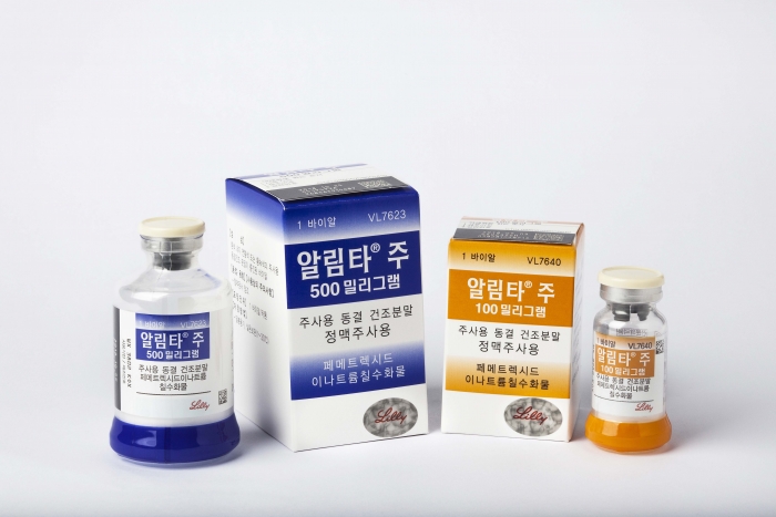 보령, 폐암치료제 '알림타' 인수···年 200억원대 매출 기사의 사진