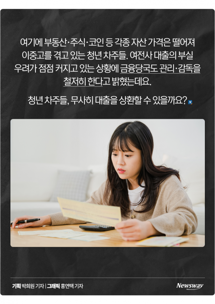 지난해 여전사서 대출받은 47만 청년들···이자 폭탄 어쩌나 기사의 사진