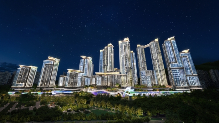 아크로 라로체 투시도. 사진 = DL이앤씨