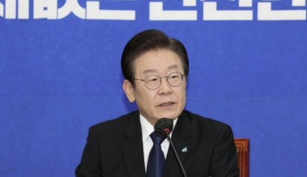 이재명 더불어민주당 대표가 9일 국회에서 열린 최고위원회의에서 발언하고 있다. 사진/ 연합뉴스