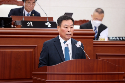김산 무안군수 "무안군의 눈부신 성장 이뤄내겠다"