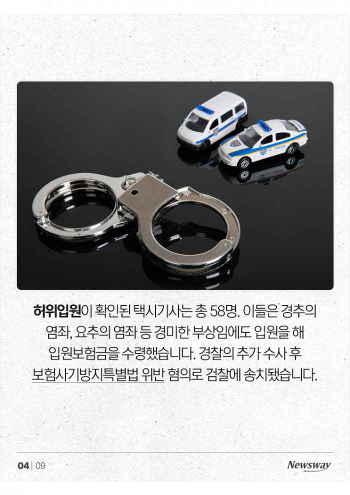 입원보험금 '1427만원 꿀꺽'한 택시기사, 알고 보니··· 기사의 사진