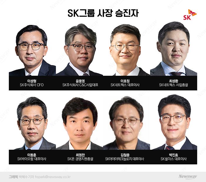 SK 이사회가 발탁한 새 리더 '이성형·이동훈·최영찬·김철중' 기사의 사진