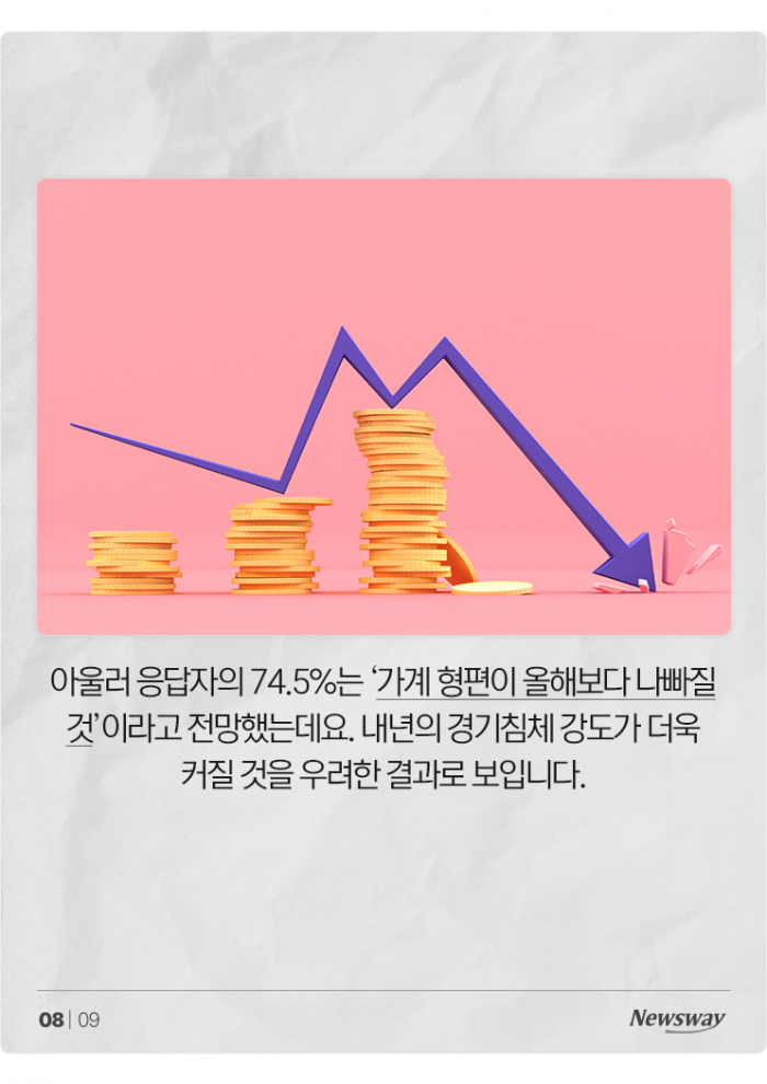 "내년이요? 더 졸라매야죠"···국민 지출계획 보니 기사의 사진