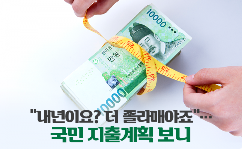 "내년이요? 더 졸라매야죠"···국민 지출계획 보니