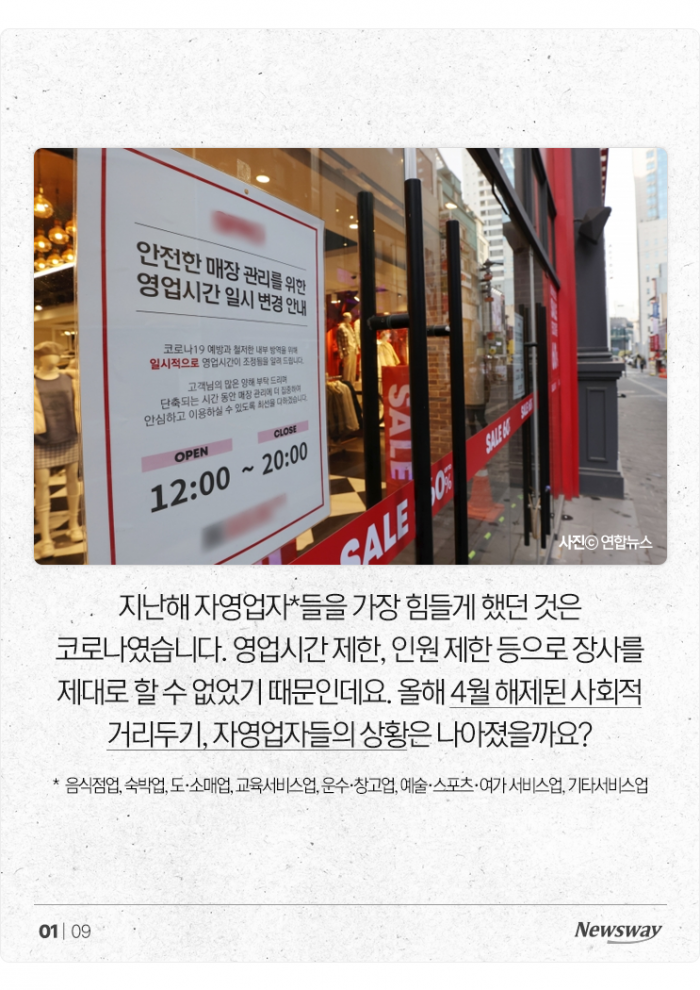 '고금리 공포'에 떠는 자영업자들···40%는 폐업도 고려 기사의 사진