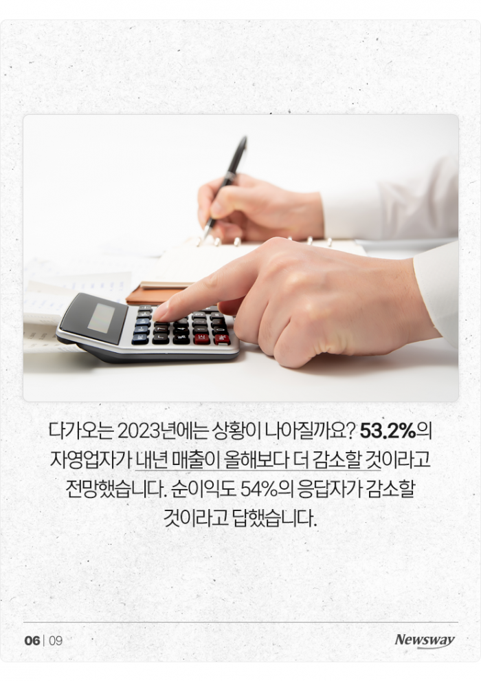 '고금리 공포'에 떠는 자영업자들···40%는 폐업도 고려 기사의 사진