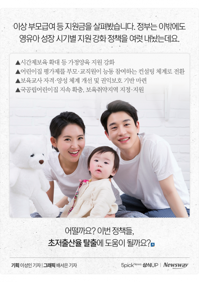 내년부터 매달 '부모급여' 나온다···우리 아기 몇 살까지, 얼마씩? 기사의 사진